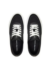 Calvin Klein Jeans Sneakersy Vulc Flatform Low Cv Mix Mg YW0YW01770 Czarny. Kolor: czarny. Materiał: materiał