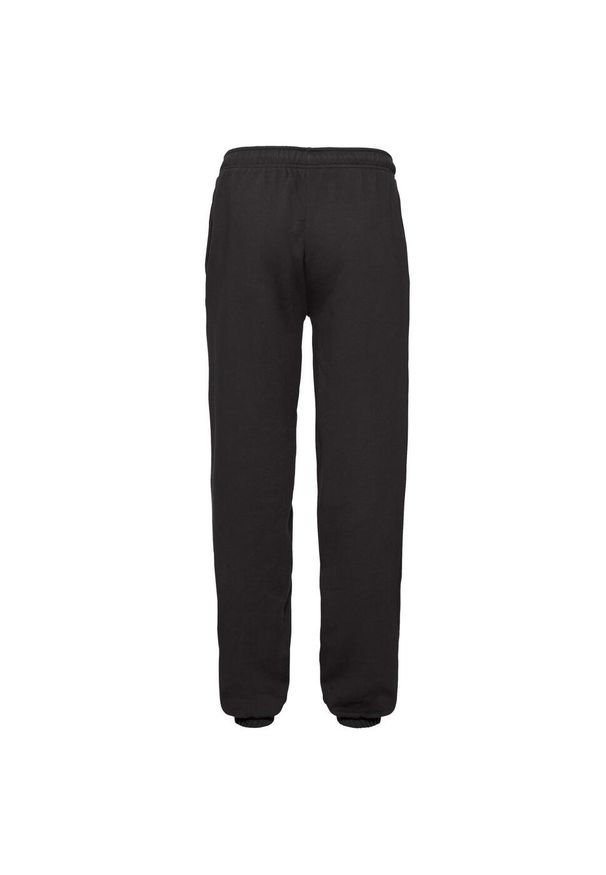 FRUIT OF THE LOOM - Spodnie Do Biegania Unisex Premium Z Elastycznymi Mankietami Dla Dorosłych. Kolor: czarny