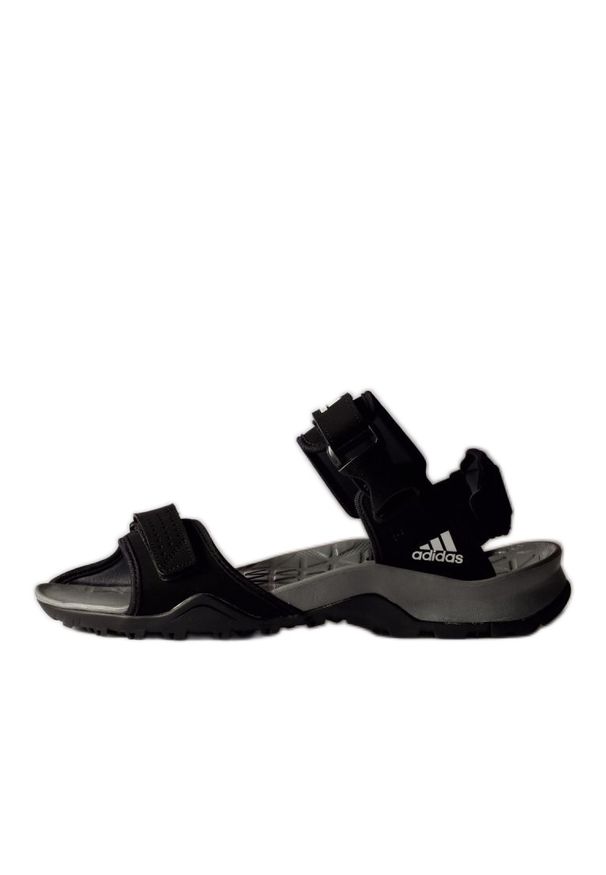 Adidas - Sandały adidas Cyprex Ultra Sandal Ii M B44191 czarne. Zapięcie: klamry. Kolor: czarny. Materiał: materiał, syntetyk. Wzór: paski. Styl: sportowy