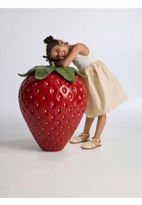 Reserved - Bawełniana sukienka - beżowy. Kolor: beżowy. Materiał: bawełna #1