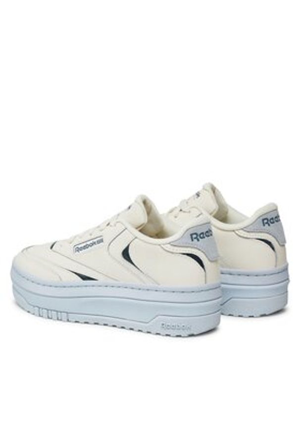 Reebok Sneakersy Club C Extra IE0225 Biały. Kolor: biały. Materiał: skóra. Model: Reebok Club