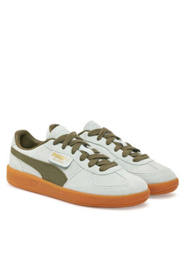 Puma Sneakersy Palermo Team 396463 51 Błękitny. Kolor: niebieski. Materiał: zamsz, skóra