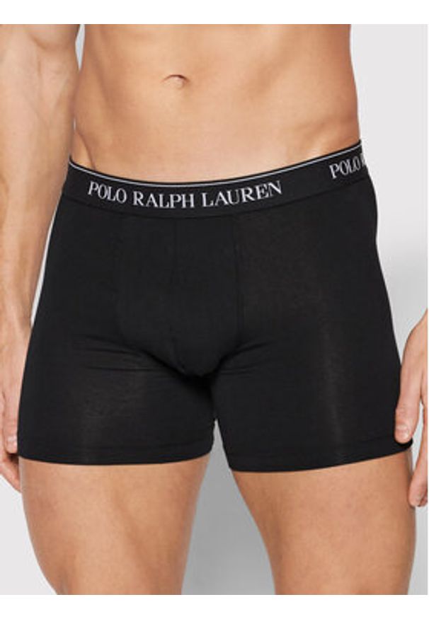 Polo Ralph Lauren Komplet 3 par bokserek 714835887002 Czarny. Kolor: czarny. Materiał: bawełna