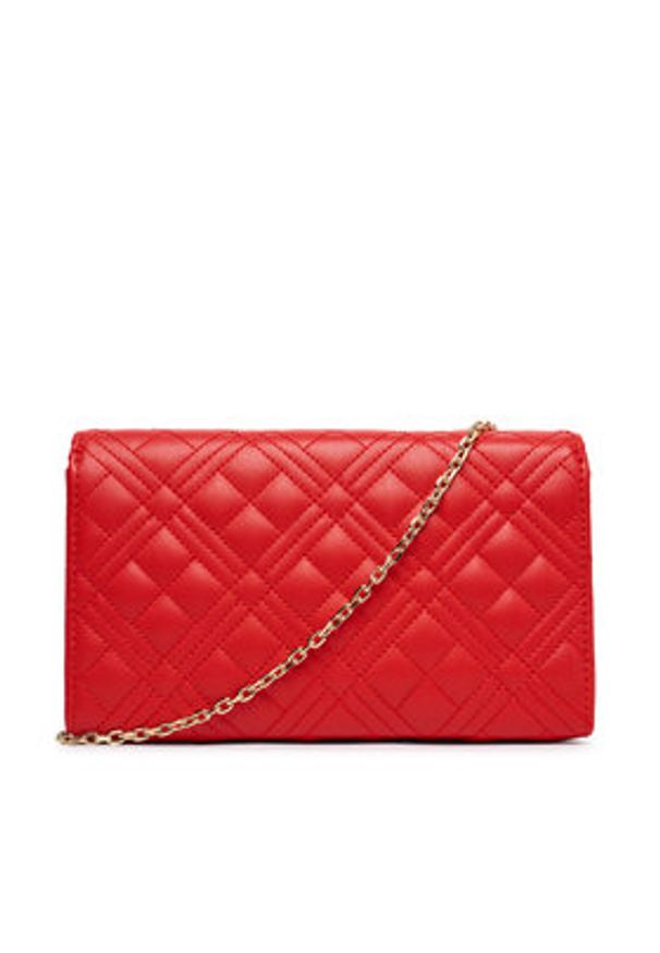 Love Moschino - LOVE MOSCHINO Torebka JC4079PP0OLA0500 Czerwony. Kolor: czerwony. Materiał: skórzane