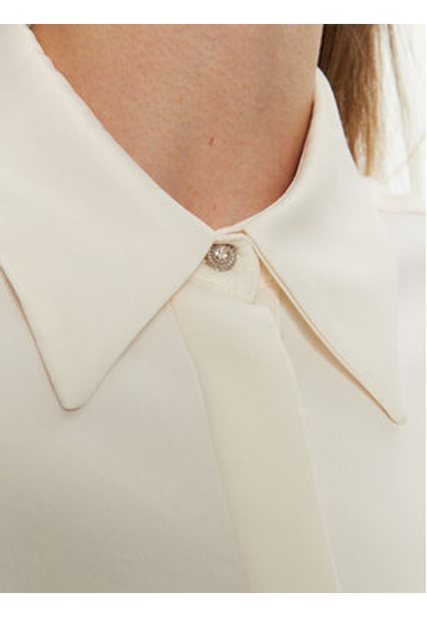 ACCESS FASHION Koszula 44-7044-198 Biały Relaxed Fit. Kolor: biały. Materiał: wiskoza