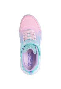 Adidasy Skechers S Lights-skechers Sola Glow-, Dzieci. Okazja: na co dzień. Kolor: niebieski. Materiał: materiał