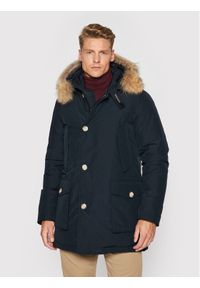 Woolrich Parka Arctic CFWOOU0482MR UT0001 Granatowy Regular Fit. Kolor: niebieski. Materiał: puch, syntetyk