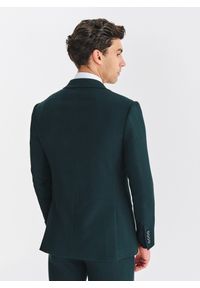 Pako Lorente - PAKO LORENTE – Zielona marynarka garniturowa. Kolor: zielony. Materiał: poliester, wiskoza, elastan. Styl: młodzieżowy #2