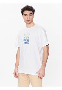 Vans T-Shirt Veesta VN0007US Biały Classic Fit. Kolor: biały. Materiał: bawełna #1