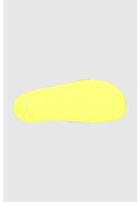 BOSS klapki Bay męskie kolor żółty. Kolor: żółty. Materiał: materiał #4