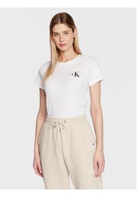 Calvin Klein Jeans Komplet 2 t-shirtów J20J219734 Kolorowy Slim Fit. Materiał: bawełna. Wzór: kolorowy #7