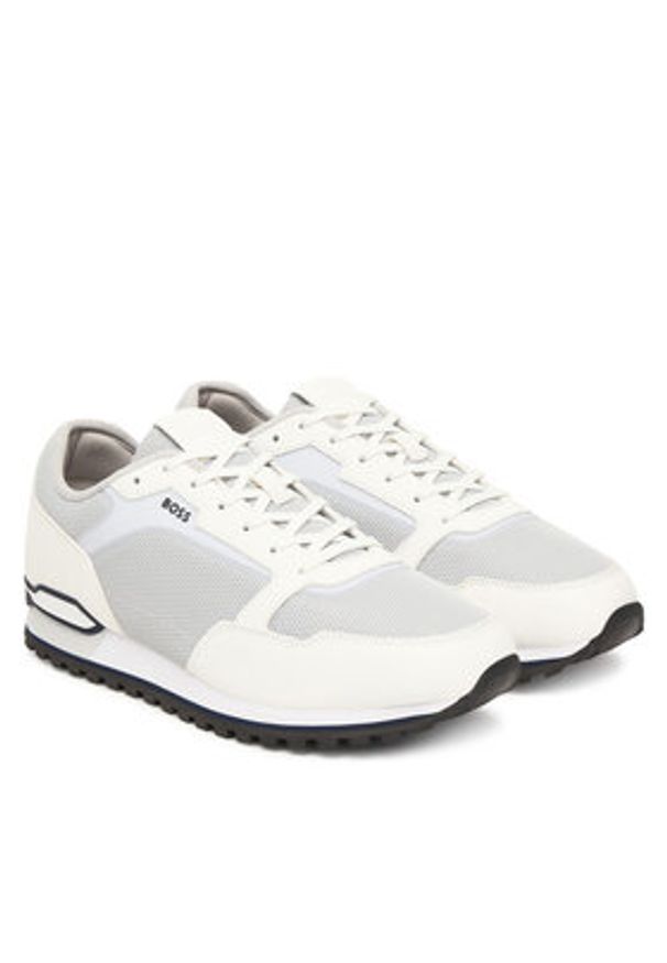 BOSS Sneakersy Parkour-L 50557903 Biały. Kolor: biały. Materiał: materiał