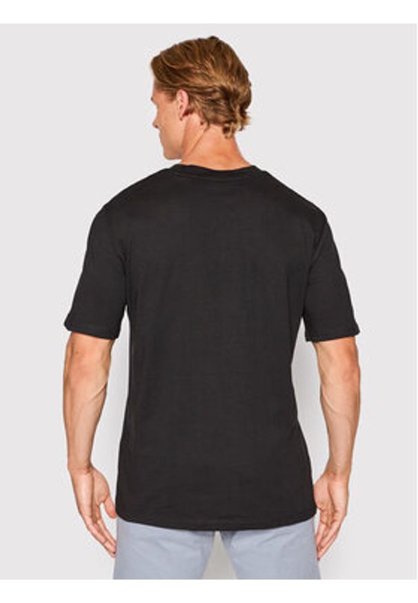 Marc O'Polo T-Shirt B21 2012 51054 Czarny Regular Fit. Typ kołnierza: polo. Kolor: czarny. Materiał: bawełna