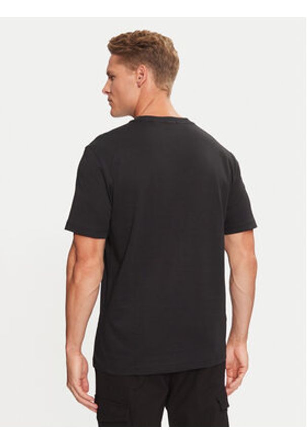 BOSS - Boss T-Shirt 50525225 Czarny Regular Fit. Kolor: czarny. Materiał: bawełna