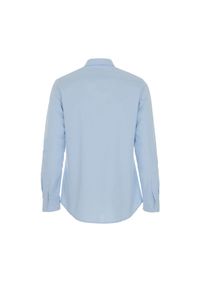 Ochnik - Koszula męska. Kolor: niebieski. Materiał: bawełna. Długość: długie #2