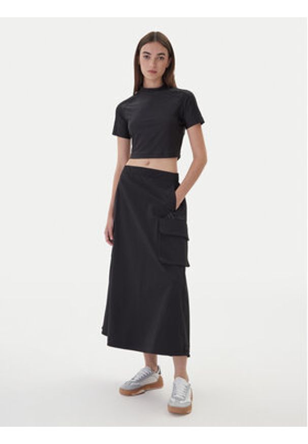 Adidas - adidas Spódnica trapezowa City Tech JM8438 Czarny Regular Fit. Kolor: czarny. Materiał: syntetyk