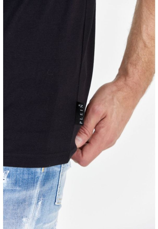 Philipp Plein - PHILIPP PLEIN Czarny t-shirt męski x-ray skull, Rozmiar XXL. Kolor: czarny