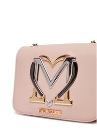 Love Moschino - LOVE MOSCHINO Torebka JC4332PP0LKN0601 Różowy. Kolor: różowy. Materiał: skórzane #5