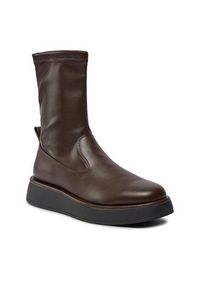 Jenny Fairy Botki ENERGY-01HZ Brązowy. Kolor: brązowy. Materiał: skóra #5