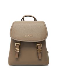 MICHAEL Michael Kors Plecak Quinn 30T5GQNB0L Beżowy. Kolor: beżowy. Materiał: skóra