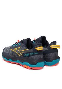 Mizuno Buty do biegania Wave Mujin 11 J1GJ2570 Czarny. Kolor: czarny. Materiał: materiał. Model: Mizuno Wave #4