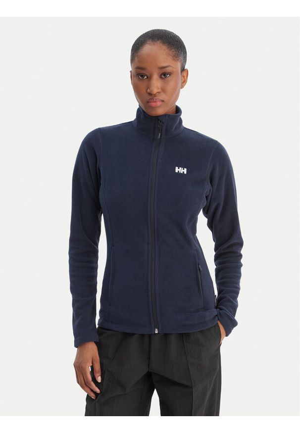 Helly Hansen Polar Daybreaker Fleece 51599 Granatowy Slim Fit. Kolor: niebieski. Materiał: syntetyk