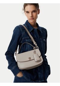 Guess Torebka HWVG97 34210 Beżowy jasny. Kolor: beżowy. Materiał: skórzane #1