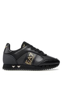 EA7 Emporio Armani Sneakersy X8X119 XK291 R384 Czarny. Kolor: czarny. Materiał: skóra #1