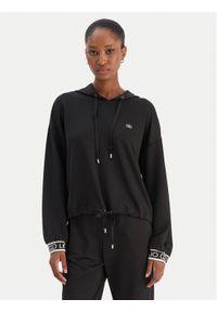 Liu Jo Sport Bluza TF5285 J4747 Czarny Regular Fit. Kolor: czarny. Materiał: syntetyk. Styl: sportowy #1