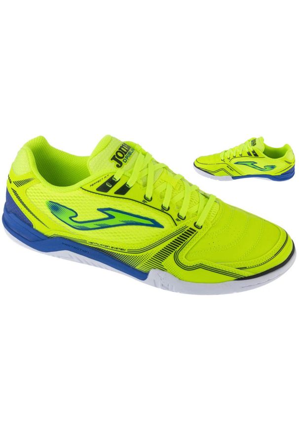 Buty halowe męskie Joma Dribling IN. Kolor: żółty. Sport: piłka nożna