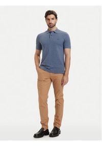 BOSS Polo Pallas 50553564 Niebieski Regular Fit. Typ kołnierza: polo. Kolor: niebieski. Materiał: bawełna #4