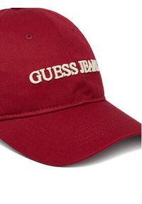 Guess Jeans Czapka z daszkiem CWBEO-GJ-U3-007-SS26 Bordowy. Kolor: czerwony. Materiał: bawełna #2
