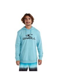 Bluza z kapturem męskie O'Neill Logo Hoodie. Typ kołnierza: kaptur. Kolor: niebieski. Materiał: bawełna, materiał #1