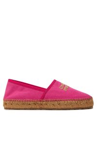 Love Moschino - LOVE MOSCHINO Espadryle JA10572G0IJP5604 Różowy. Kolor: różowy. Materiał: materiał #1