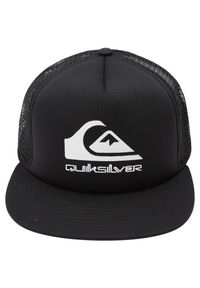 Quiksilver - Czapka Trucker dla Mężczyzn FOAMSLAYER Czarny. Kolor: brązowy, zielony, wielokolorowy. Materiał: tkanina, poliester. Wzór: nadruk
