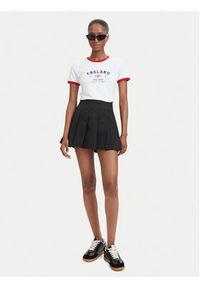 Guess Jeans T-Shirt W6YI16 K3995 Biały Slim Fit. Kolor: biały. Materiał: bawełna #3
