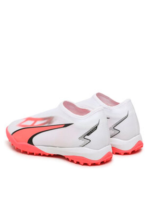 Puma Buty do piłki nożnej Ultra Match 107516 01 Biały. Kolor: biały. Materiał: skóra