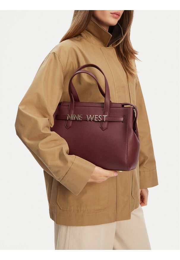 Nine West Torebka EO-Manhattan-Muse-II-LX10197 Bordowy. Kolor: czerwony