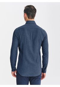 Pako Lorente - PAKO LORENTE – Bawełniana koszula w drobną pepitkę. Materiał: bawełna. Długość rękawa: długi rękaw. Długość: długie #8