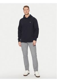 GANT - Gant Bluza Original Shield 2014016 Granatowy Regular Fit. Kolor: niebieski. Materiał: bawełna #3