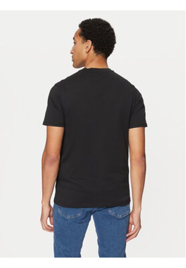 Guess T-Shirt U4BM03 KCAM1 Czarny Regular Fit. Kolor: czarny. Materiał: bawełna