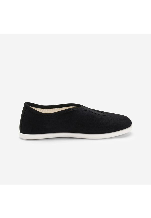 DOMYOS - Buty do gimnastyki dla dzieci Domyos. Kolor: czarny. Materiał: bawełna
