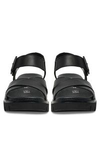 Remonte Sandały D7950-00 Czarny. Kolor: czarny. Materiał: skóra #7