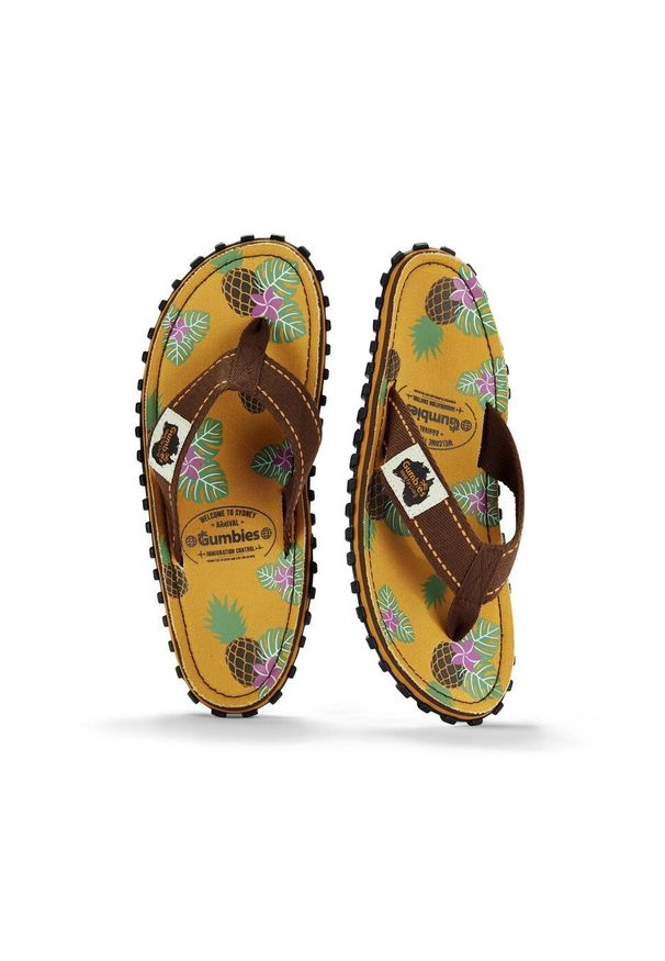 Gumbies - Japonki GUMBIES ISLANDER FLIP-FLOPS UNISEX. Kolor: brązowy. Sport: pływanie, fitness