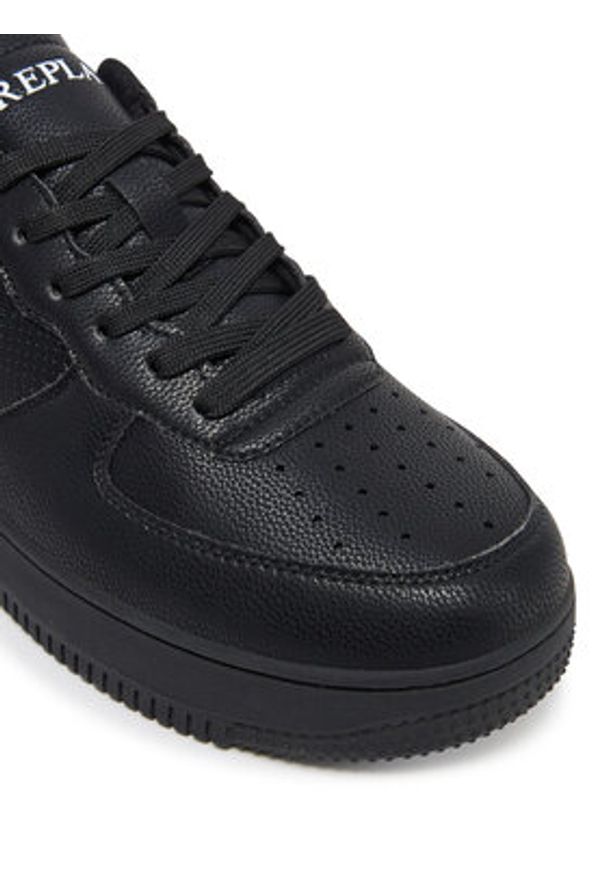 Replay - REPLAY Sneakersy GMZ3G .000.C0059S Czarny. Kolor: czarny. Materiał: skóra