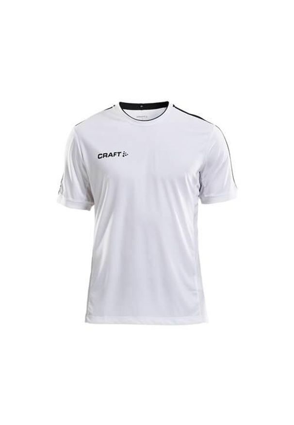 Koszulka treningowa męska Craft Progress Practise. Kolor: biały. Długość rękawa: krótki rękaw. Długość: krótkie. Sport: turystyka piesza