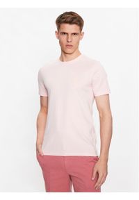 BOSS - Boss T-Shirt 50472584 Różowy Relaxed Fit. Kolor: różowy. Materiał: bawełna