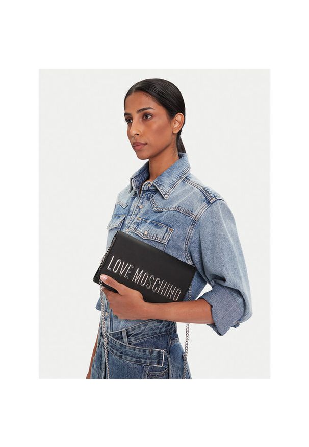 Love Moschino - Torebka LOVE MOSCHINO. Kolor: czarny