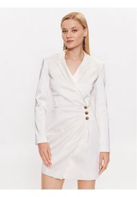 Marciano Guess Sukienka koktajlowa 3YGK78 9558Z Biały Regular Fit. Kolor: biały. Styl: wizytowy #1