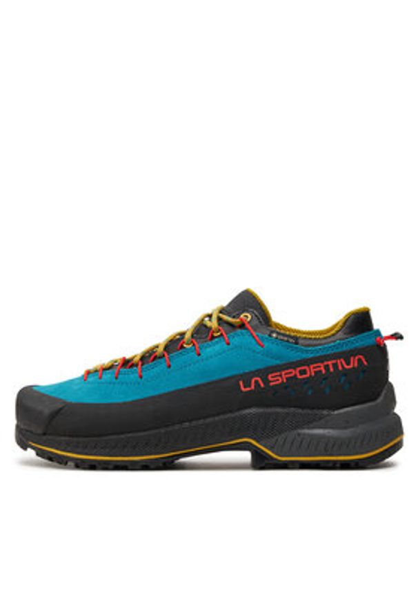 LA SPORTIVA - La Sportiva Trekkingi TX4 EVO GTX GORE-TEX 37D614735 Niebieski. Kolor: niebieski. Materiał: skóra, zamsz. Technologia: Gore-Tex. Sport: turystyka piesza